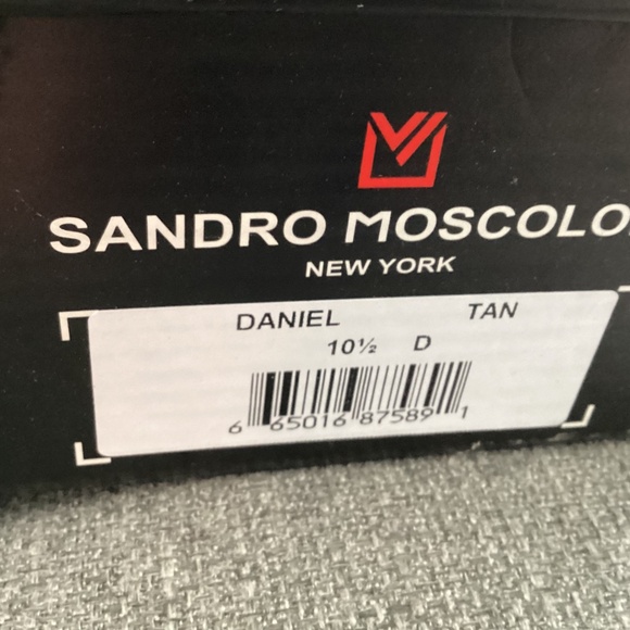 Sandro Moscoloni Daniel Leather Bike Toe Loafer (Men) 10.5 main image 5